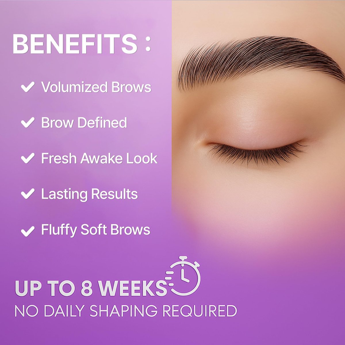 CLIONE PRIME At Home Brow Lamination Kit - DIY Eyebrow Lamination Kit, Professional Eyebrow Perm Kit, Instant DIY Eyebrow Lift Kit for Fuller Thicker Brows, Lasts Up to 8 Weeks Avelisse