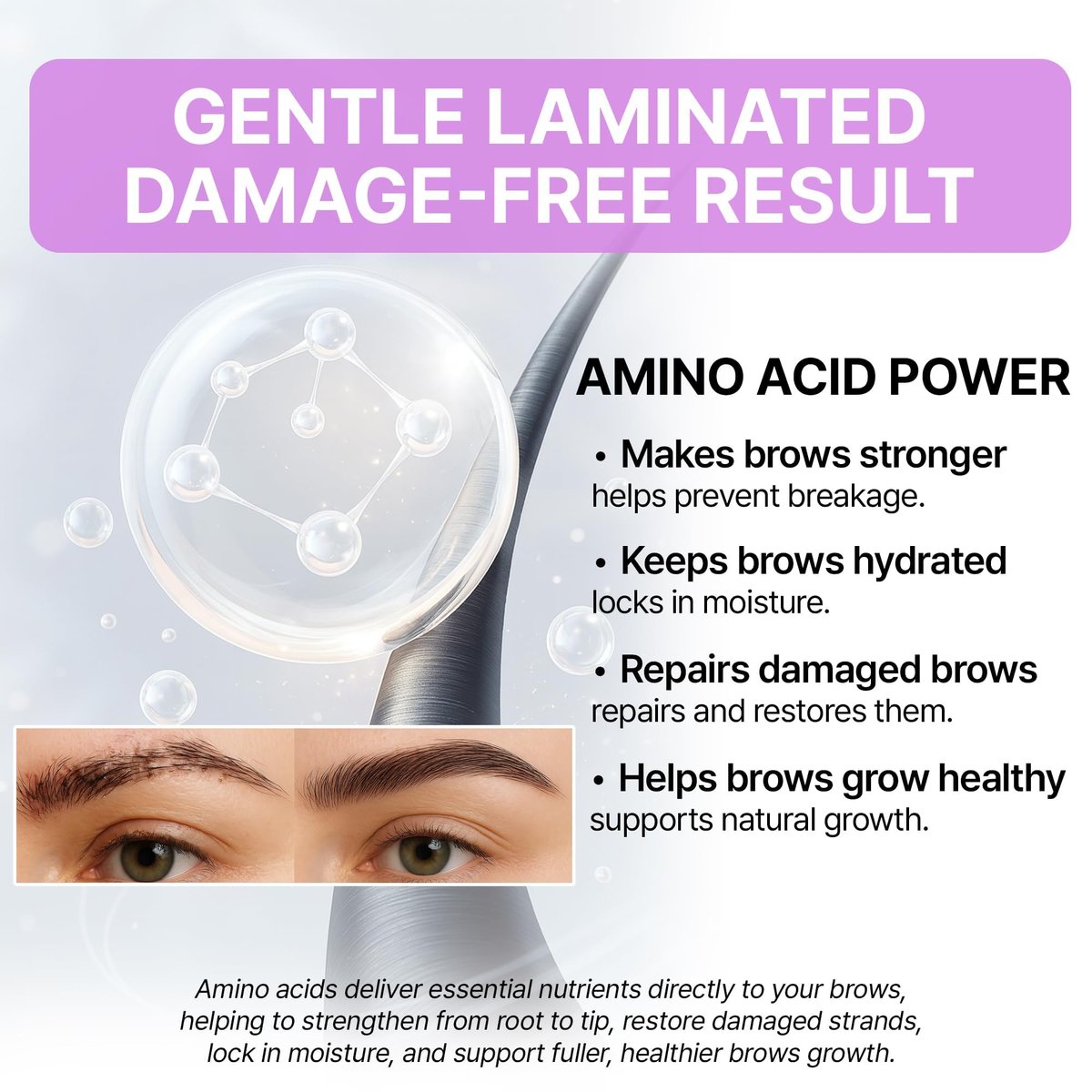 CLIONE PRIME At Home Brow Lamination Kit - DIY Eyebrow Lamination Kit, Professional Eyebrow Perm Kit, Instant DIY Eyebrow Lift Kit for Fuller Thicker Brows, Lasts Up to 8 Weeks Avelisse