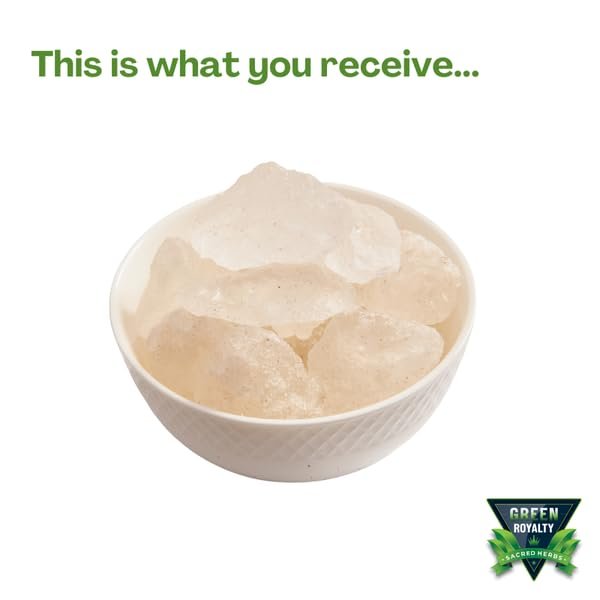 GREEN ROYALTY Alum Stone 4 oz - Natural Deodorant & Antiperspirant, Multi-Purpose Crystal for Skin Care, Shaving Stone Avelisse