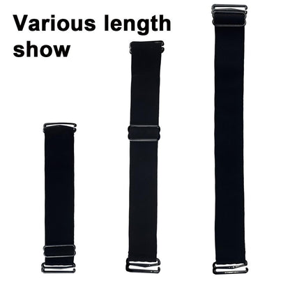 2 PCS Adjustable Elastic Band for Wigs - Removable Nonslip Wig Strap for Glueless Wig Making, Black