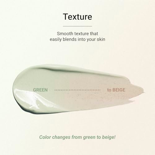 Meebak Cica Redness Solution Lite – Green Color Correcting CC Cream with Niacinamide & Centella Asiatica, Korean Tone Up Cream, Tinted Moisturizer for Sensitive, Fair to Medium Skin Avelisse