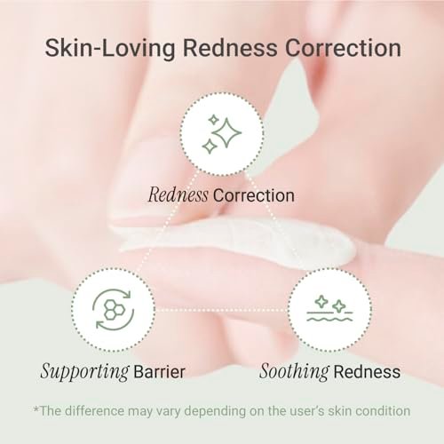 Meebak Cica Redness Solution Lite – Green Color Correcting CC Cream with Niacinamide & Centella Asiatica, Korean Tone Up Cream, Tinted Moisturizer for Sensitive, Fair to Medium Skin Avelisse