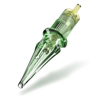 Solong Tattoo Pro 20-Pack Disposable Tattoo Cartridge Needles - 1009 Round Shader M-Taper (1009RS-M)