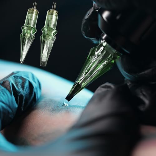 Solong Tattoo Pro 20-Pack Disposable Tattoo Cartridge Needles - 1009 Round Shader M-Taper (1009RS-M) - görsel 12