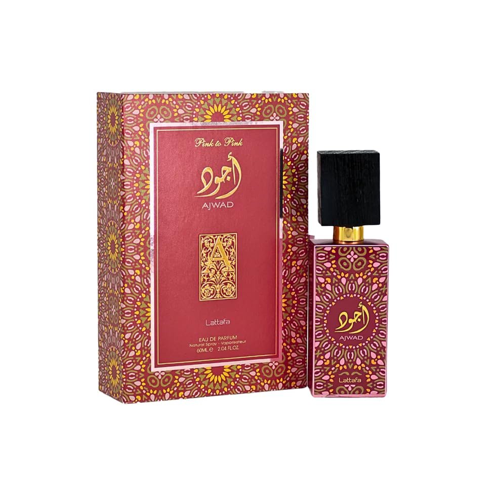 Lattafa Ajwad Pink To Pink Eau de Parfum for Women - 60 ml / 2.04 oz Avelisse