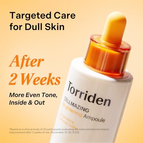 Torriden CELLMAZING Vita C Ampoule 30ml - Refining Pores & Skin Texture with 5D Vitamin C, Seaweed Complex & Panthenol | Korean Facial Serum Avelisse