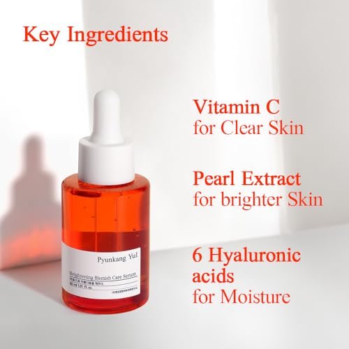Pyunkang Yul Radiance Vita Serum – Hydrating Niacinamide & Hyaluronic Acid Serum for Dry Skin, 24-Hour Moisturizing & Elasticity Care, 1 fl oz Avelisse