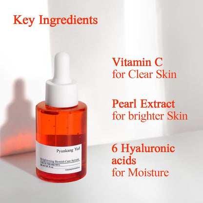Pyunkang Yul Radiance Vita Serum – Hydrating Niacinamide & Hyaluronic Acid Serum for Dry Skin, 24-Hour Moisturizing & Elasticity Care, 1 fl oz Avelisse