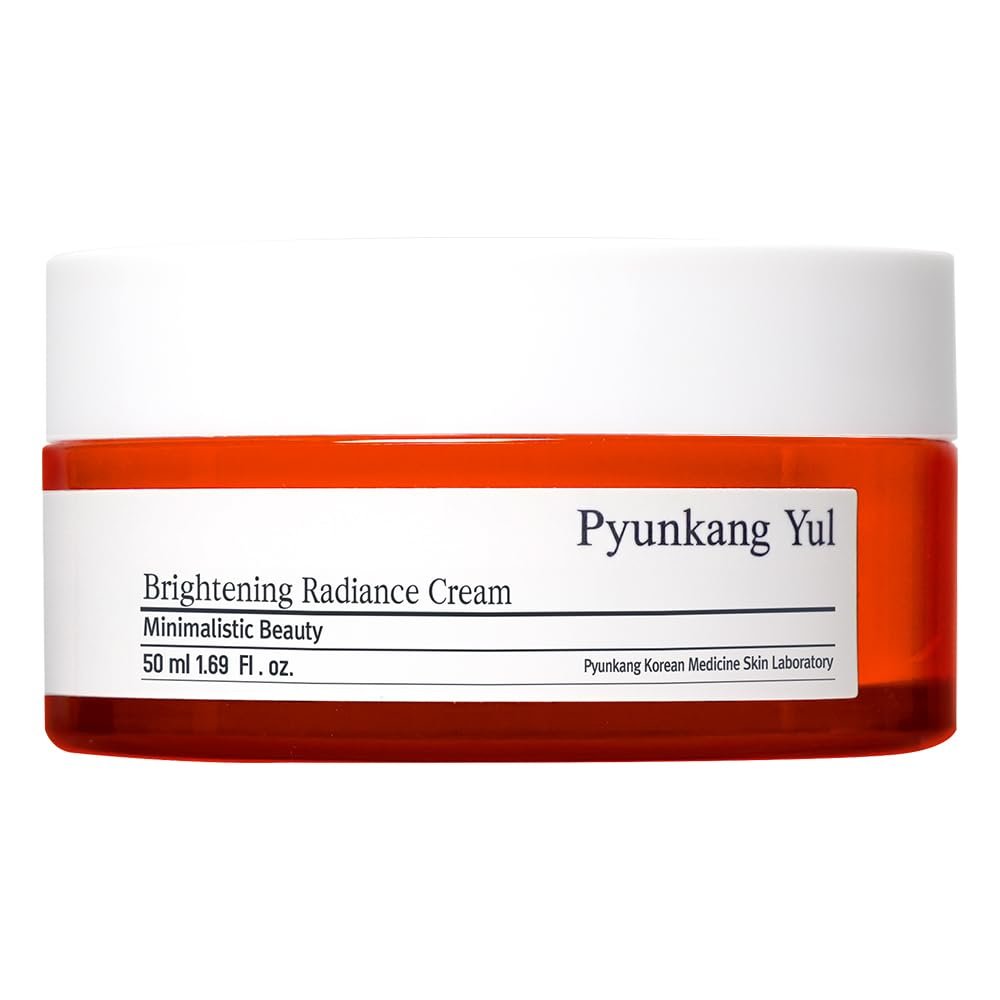 Pyunkang Yul Radiance Vita Cream with Vitamin C and Pearl Extract - Moisturizing Cream for Radiant Skin, 1.69 fl oz Avelisse