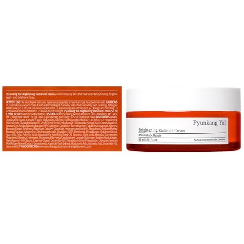 Pyunkang Yul Radiance Vita Cream with Vitamin C and Pearl Extract - Moisturizing Cream for Radiant Skin, 1.69 fl oz Avelisse