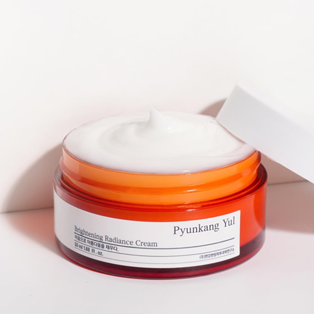 Pyunkang Yul Radiance Vita Cream with Vitamin C and Pearl Extract - Moisturizing Cream for Radiant Skin, 1.69 fl oz Avelisse