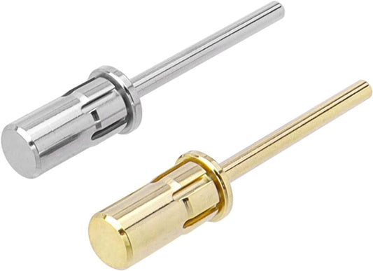 Bestgle 2-Pack Easy-Off Mandrel Bits 3/32" Shank – Fast Removal Acrylic & Hard Gel for Electric Nail File