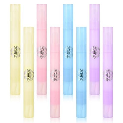 GGSTDDUP 8-Pack Nail Polish Remover Pens - Precision Gel & Regular Polish Corrector with Cotton Tips for Nail Art DIY and Cuticle Edge Cleaning