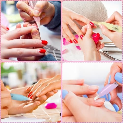 GGSTDDUP 8-Pack Nail Polish Remover Pens - Precision Gel & Regular Polish Corrector with Cotton Tips for Nail Art DIY and Cuticle Edge Cleaning - görsel 12