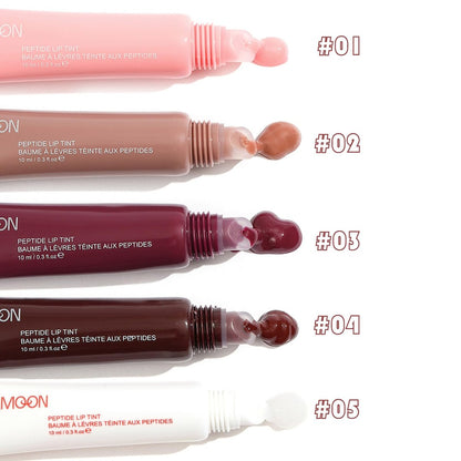 DENESTUP Lip Jam Hydrating Lip Gloss Set - 5 Nude Glitter Glossy Plumping Lipglosses with High Shine Glass Finish