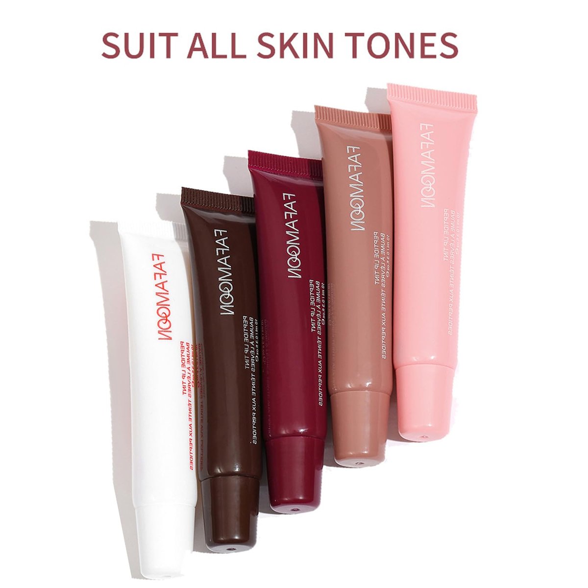 DENESTUP Lip Jam Hydrating Lip Gloss Set - 5 Nude Glitter Glossy Plumping Lipglosses with High Shine Glass Finish - görsel 15