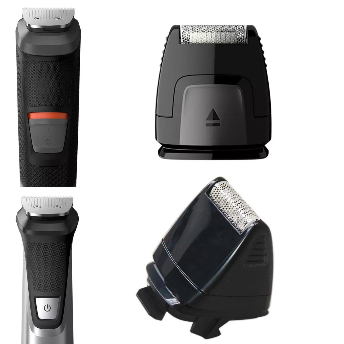 Replacement Trimmer Head Mini Foil Blade Cutter Compatible with Philips Norelco Shaver Multigroom Models MG7750, MG7770, MG7790, MG7791, MG3750, MG5750, BT5511 Shaver Attachment Avelisse
