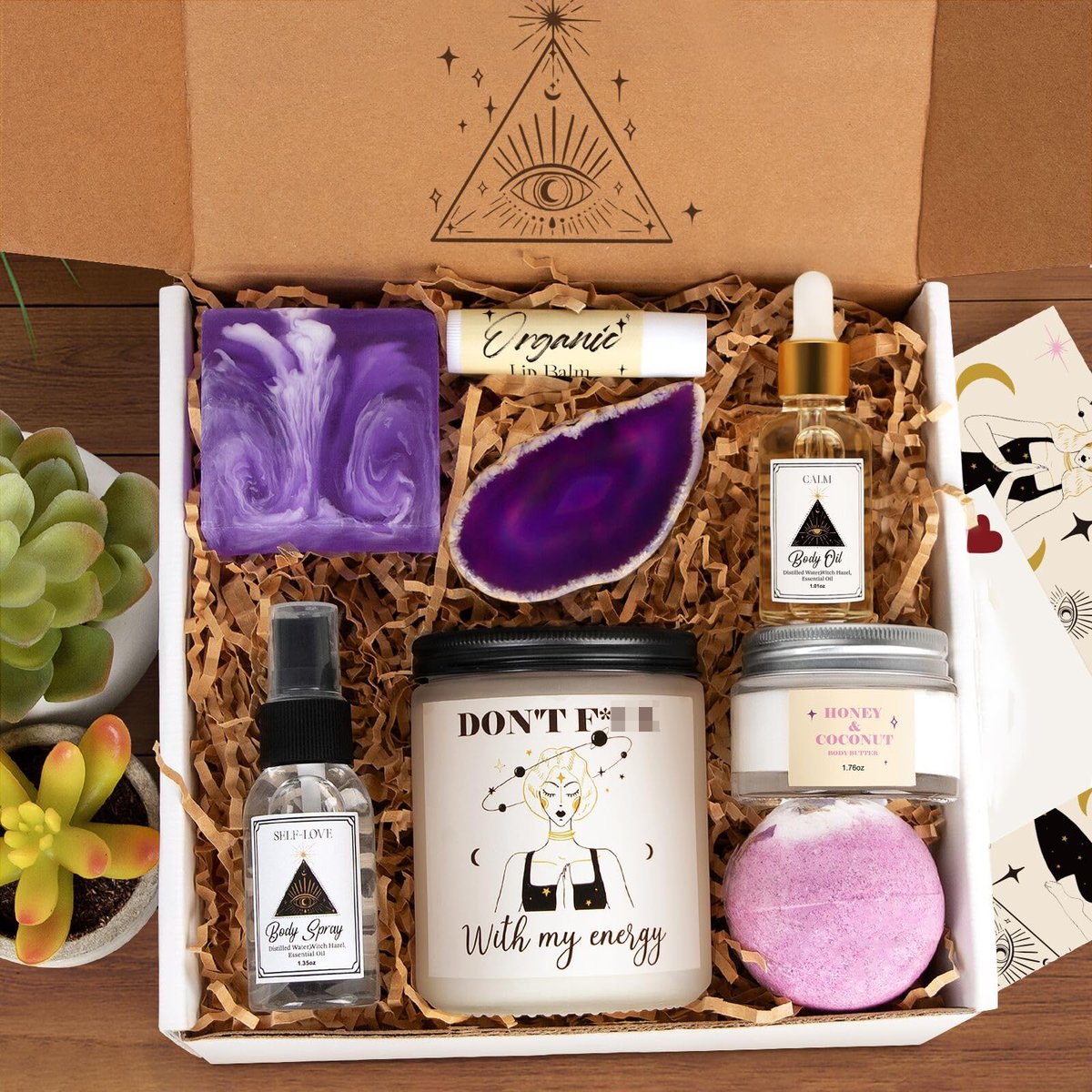 Ultimate Self Care Gift Basket for Women – Stress Relief & Spa Care Package for Mom, Wife, Friend, Birthday, Divorce, or Breakup Avelisse