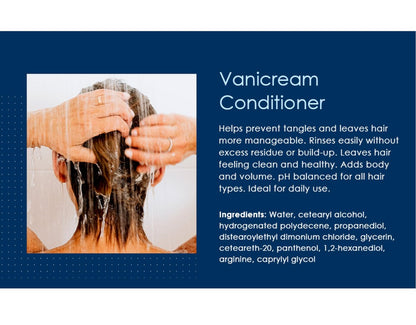 Vanicream Shampoo and Conditioner Set for Sensitive Skin - Dermatologist Tested - 2 Bottles Each (12 Oz) - 4 Total Avelisse