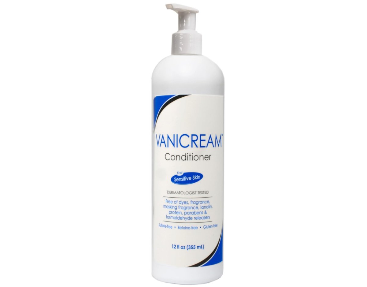 Vanicream Shampoo and Conditioner Set for Sensitive Skin - Dermatologist Tested - 2 Bottles Each (12 Oz) - 4 Total Avelisse