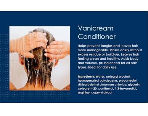 Vanicream Shampoo and Conditioner Set for Sensitive Skin - Dermatologist Tested - 2 Bottles Each (12 Oz) - 4 Total Avelisse