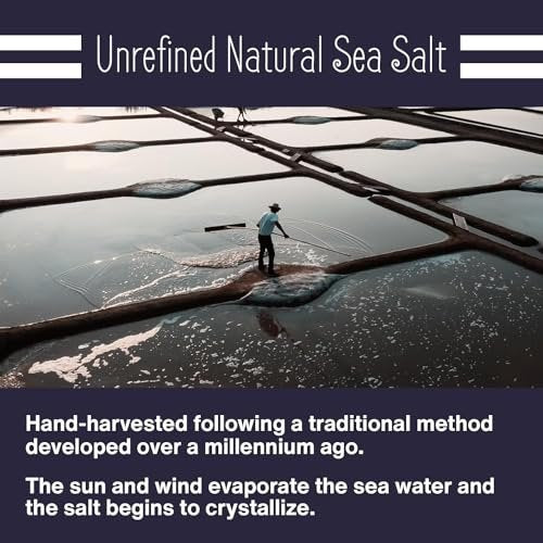 Le Marinier French Sea Salt Extra Fine, 8.81 oz – Organic Celtic Salt, 100% Natural, Mineral Rich, Unrefined, Hand Harvested - görsel 12