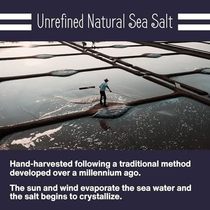 Le Marinier French Sea Salt Extra Fine, 8.81 oz – Organic Celtic Salt, 100% Natural, Mineral Rich, Unrefined, Hand Harvested