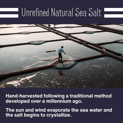Le Marinier French Sea Salt Extra Fine, 8.81 oz – Organic Celtic Salt, 100% Natural, Mineral Rich, Unrefined, Hand Harvested