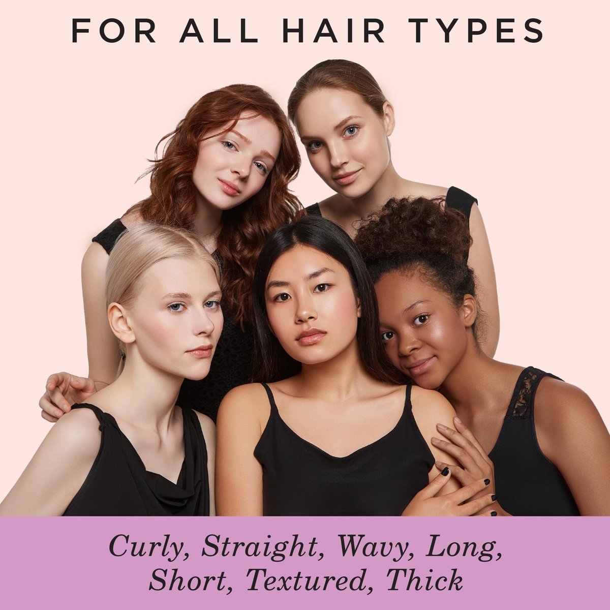 Diane Nylon Reinforced Boar Bristle Curved Smoothing Hair Brush – Tame Frizz & Flyaways, Glossy Finish for Ponytails, Buns & Updos - görsel 9