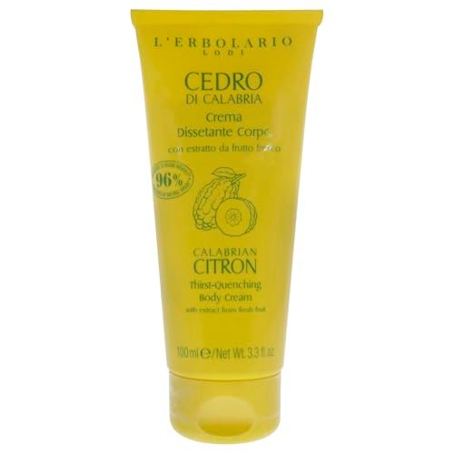 Thirst-Quenching Body Cream - Calabrian Citron by L'Erbolario for Unisex - 3.3 oz - görsel 2