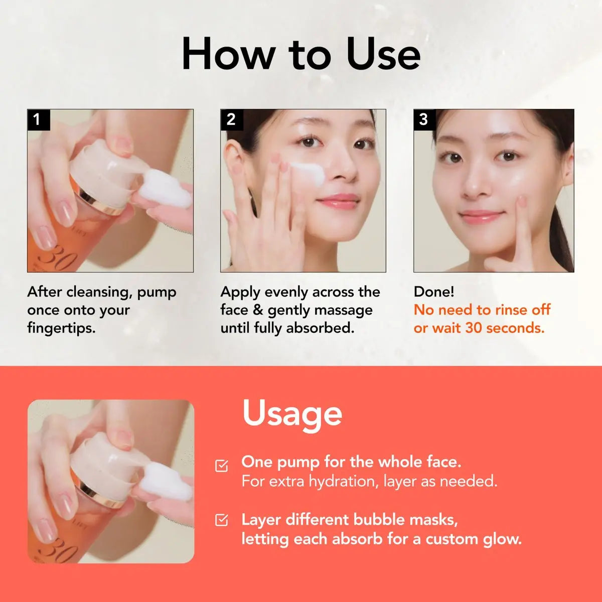 MENOKIN 30 Seconds Quick Bubble Mask [REPAIR] - EGF Liposome Micro-bubbles for Deep Skin Restoration, Hypoallergenic Bubble Capsule, Korean Skin Care Essential, 70 Uses, 3.21 Fl Oz Avelisse