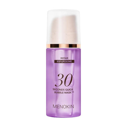 MENOKIN 30 Seconds Quick Bubble Mask [REPAIR] - EGF Liposome Micro-bubbles for Deep Skin Restoration, Hypoallergenic Bubble Capsule, Korean Skin Care Essential, 70 Uses, 3.21 Fl Oz Avelisse