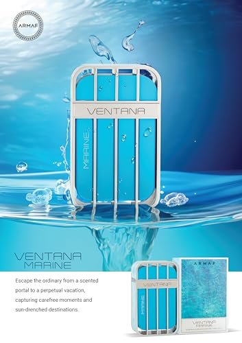 Armaf Ventana Marine Eau de Parfum Unisex Spray 3.4 oz / 100ml Avelisse