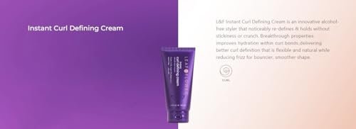 Leaf & Flower Instant Curl Defining Cream – 6oz/180ml | Moisturizing Curl Enhancer for Defined, Frizz-Free Curls Avelisse