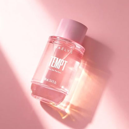 MAËLYS TEMPT Long Lasting Eau de Parfum for Women - Sparkling Citrus, Tropical Fruit & Soft Musk - Luxury Floral Fragrance (100mL) Avelisse