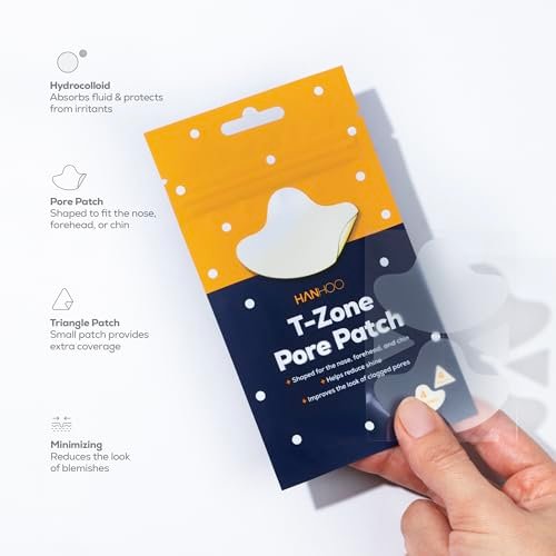 Hanhoo Pore Collection: Pore Cleanser, Serum & T-Zone Pore Patches with Niacinamide and Salicylic Acid | Korean Skincare Routine for Clogged Pores - görsel 8