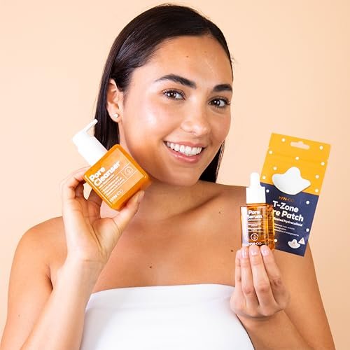 Hanhoo Pore Collection: Pore Cleanser, Serum & T-Zone Pore Patches with Niacinamide and Salicylic Acid | Korean Skincare Routine for Clogged Pores - görsel 4