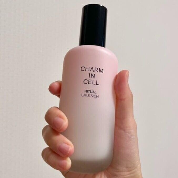 CHARMZONE Charm-in-Cell Ritual Emulsion Lotion - EFG Triple Peptide Face Moisture Firming Korean Anti-Aging Skincare (3.72 fl.oz / 110ml) - görsel 8