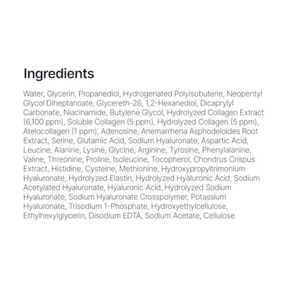 SUNGBOON EDITOR Deep Collagen Serum with 5% Volufiline, 58% Low Molecular Collagen & 2% Niacinamide - Hydrating & Smoothing Face Serum, Korean Skincare, 1.01 fl oz Avelisse