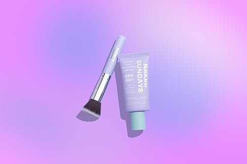 Naked Sundays SPF BFF Brush - Flawless Facebrush for Effortless Sunscreen Application Avelisse