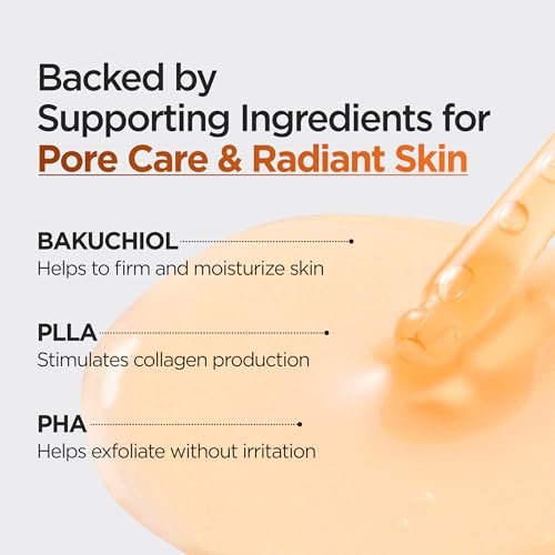 P.CALM Retinolagen Ampoule – Retinol & Vegan Hydrolyzed Collagen for Pore Tightening, Wrinkles, and Fine Line Care, Korean Glass Skin (30ml / 1.01 fl.oz) Avelisse