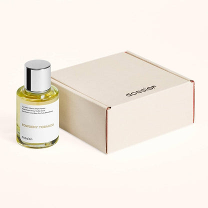 Dossier Powdery Tobacco Eau de Parfum – Inspired by Tobacco Vanille – Unisex Luxury Fragrance, 1.7 oz (50 ml) Avelisse