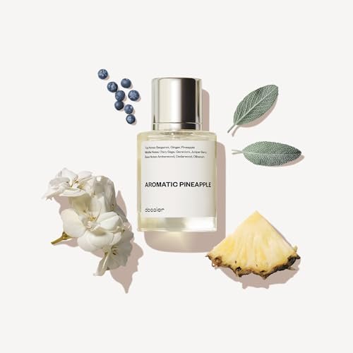 Dossier Aromatic Pineapple Eau de Parfum - Inspired by Yves Saint Laurent - Pure Infused, Paraben-Free, Vegan, for Men - 1.7 oz (50ml) Avelisse