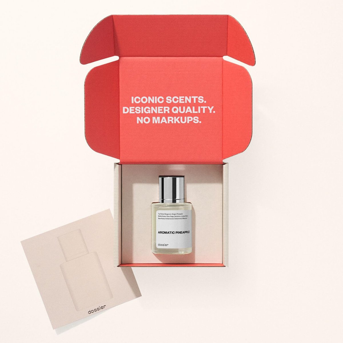 Dossier Aromatic Pineapple Eau de Parfum - Inspired by Yves Saint Laurent - Pure Infused, Paraben-Free, Vegan, for Men - 1.7 oz (50ml) Avelisse