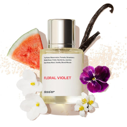 Dossier Floral Violet Eau de Parfum – Inspired by Marc Jacobs Daisy – 1.7 oz (50ml) – Vegan & Paraben Free Avelisse