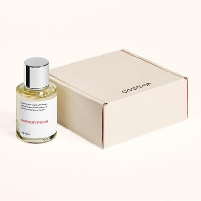 Dossier Powdery Peach Eau de Parfum - Inspired by J.Choo I Want Choo - Luxury Vegan Fragrance for Women - 1.7 Fl Oz Avelisse