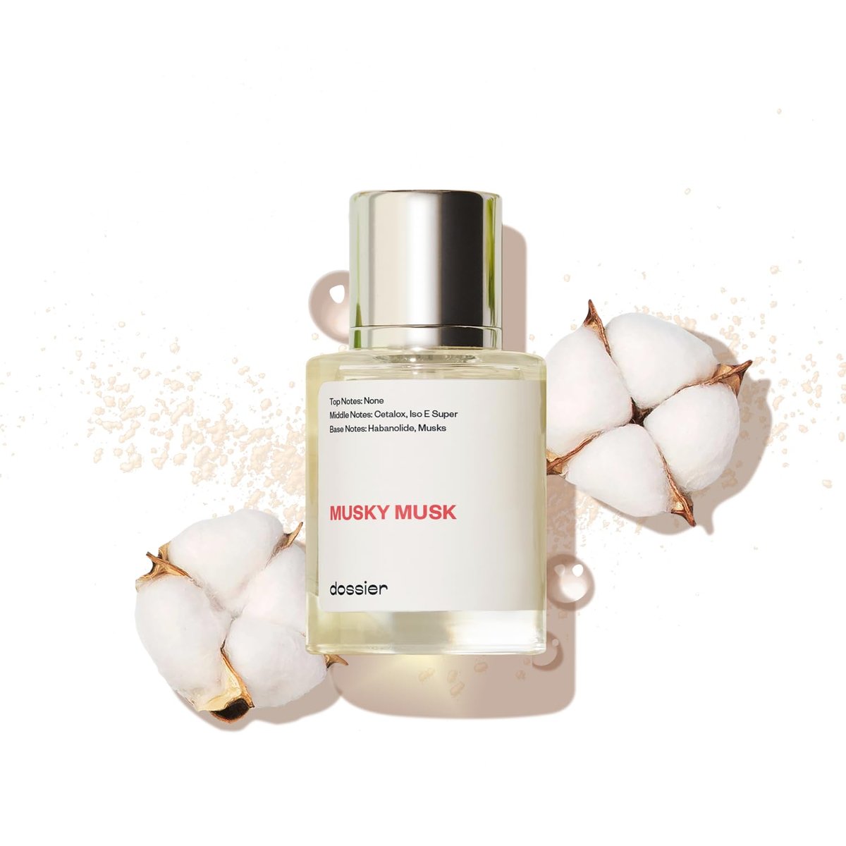 Dossier Musky Musk Eau de Parfum – Inspired by Not a Perfume – 1.7 Fl Oz (50ml) – Vegan, Paraben-Free, Pure Infused Fragrance for Women Avelisse