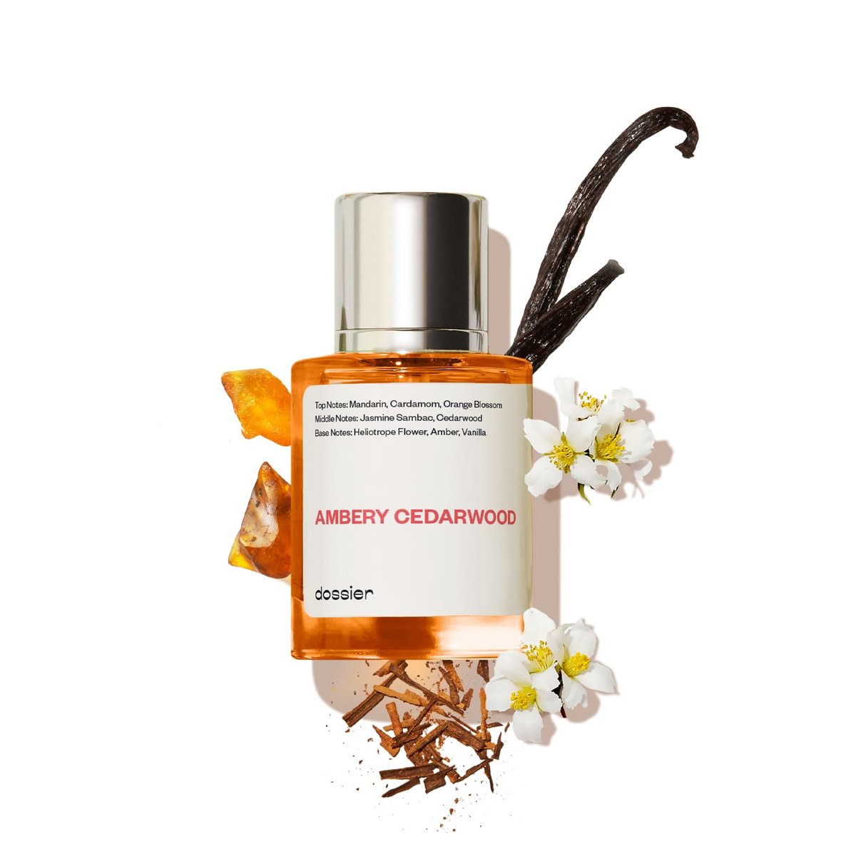 Dossier Ambery Cedarwood Eau de Parfum - Luxury Perfume for Women - 1.7 oz (50ml) Avelisse
