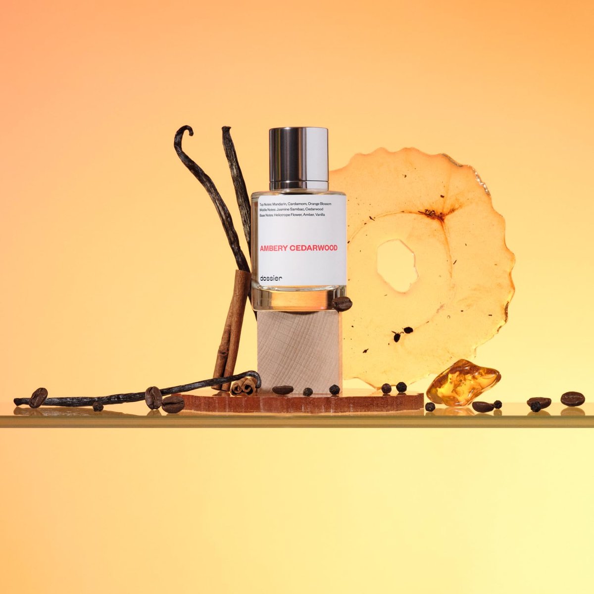 Dossier Ambery Cedarwood Eau de Parfum - Luxury Perfume for Women - 1.7 oz (50ml) Avelisse