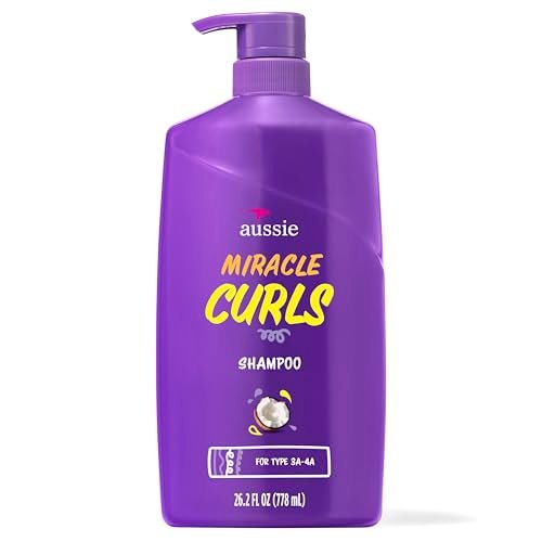 Aussie Miracle Curls Shampoo for Curly Hair with Coconut Oil, Paraben Free, 26.2 oz (778 ml) - görsel 2